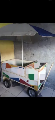 Carrinho de lanche novo