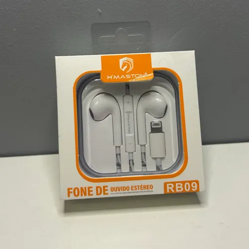 Fone de ouvido com fio