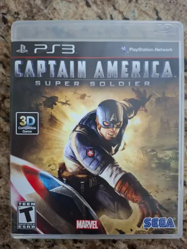 Jogo Captain America Super Soldier PS3