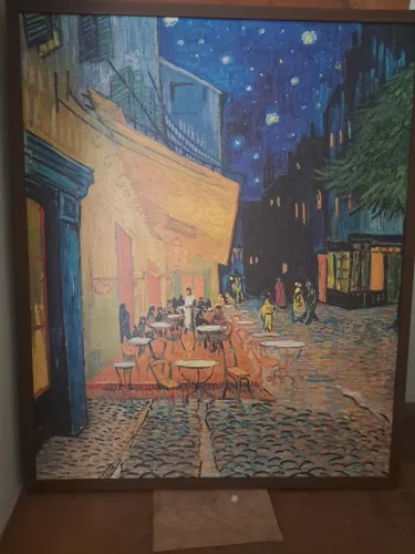 Quadro decorativo inspirado em Van Gogh