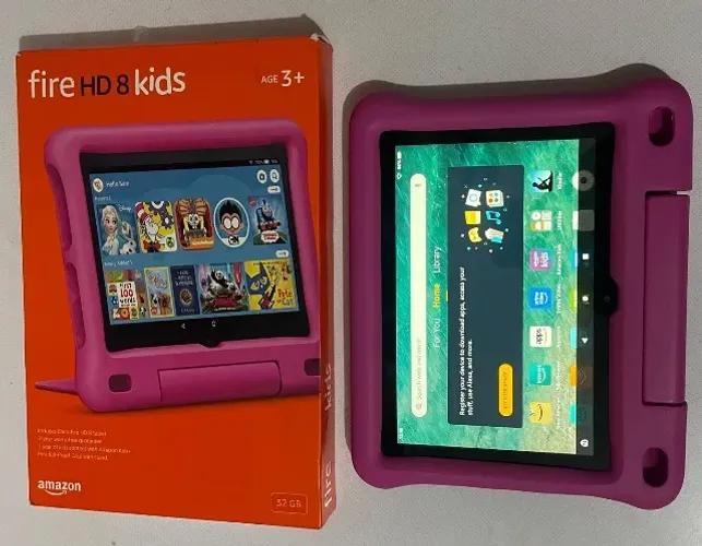 Tablet Amazon Fire HD 8" 10TH Gen com Alexa (Rosa)