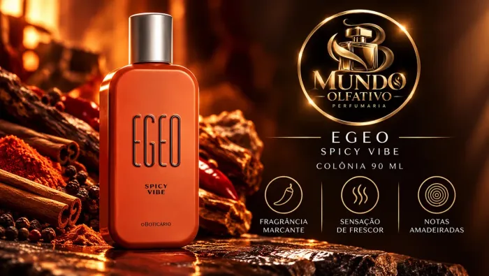Egeo Spicy vibe desodorante colônia 90 ml