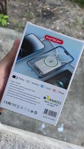 Carregador portatil 10000 mAh