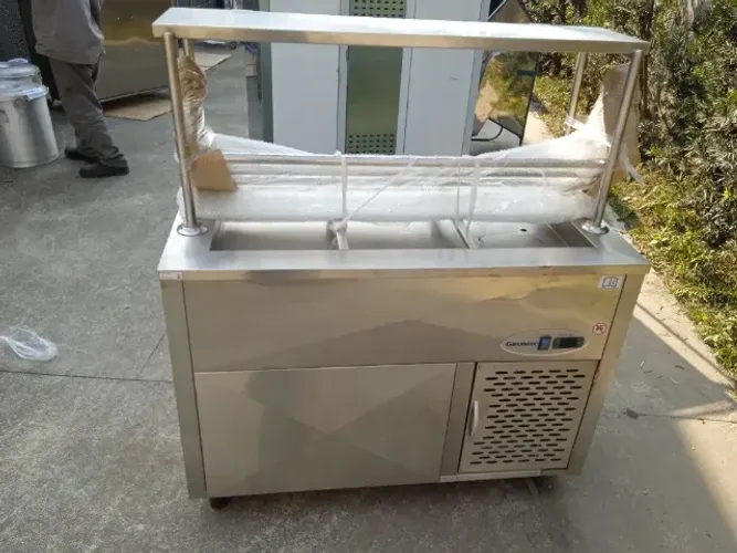 Balcão Aquecido em Aço Inox