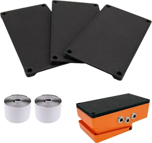 Base Plate Pedal Boss Compacto Suporte Velcro Pedalboard
