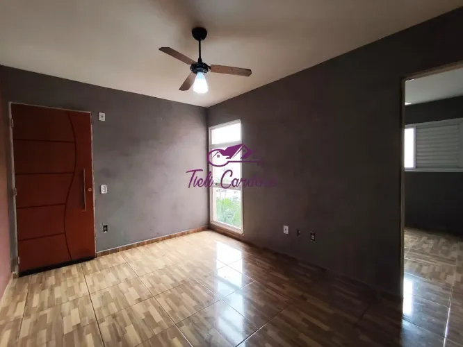 Apartamento para locação em Indaiatuba-SP, Parque Campo Bonito: 2 quartos, 2 salas, 1 banh