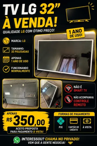 Televisão LG 32 polegadas