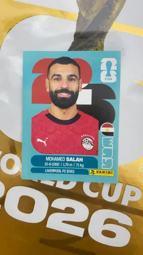 Figurinha Mohamed Salah EGY17 - Copa 2026