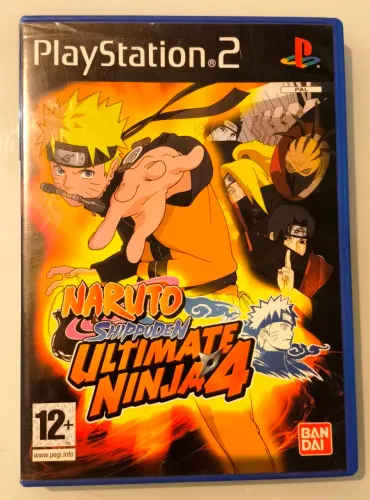 Naruto Shippuuden Ultimate ninja 4 PS2 original europeu