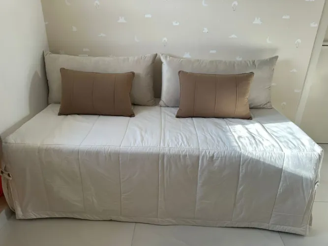 Enxoval cama babá/solteiro seminovo SEM MARCAS de uso