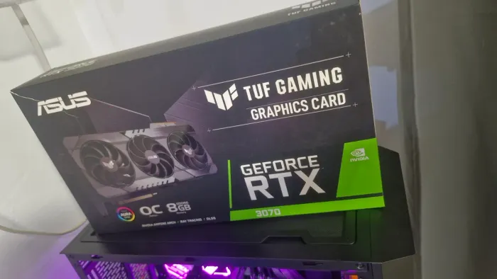 PLACA DE VIDEO RTX 3070 8GB ASUS TRIPLE FAN GAMING
