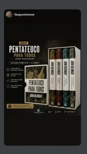 Box Pentateuco Para Todos 