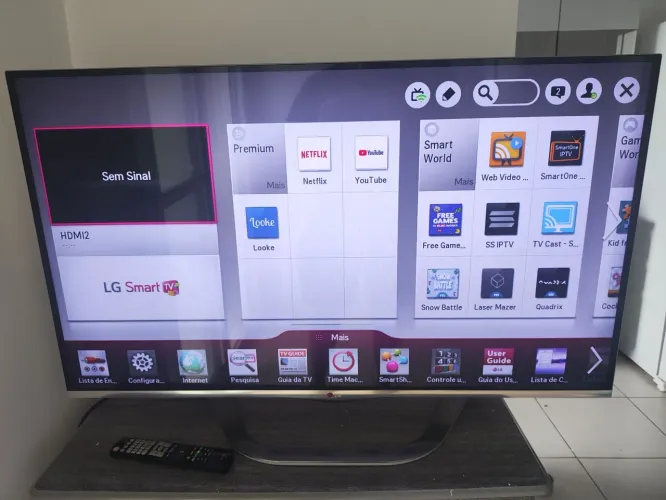 Tv LG 50" - com função 3D