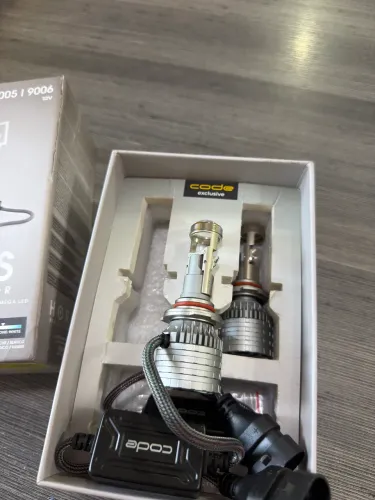 Kit farol de milha Horus mega led projector Hb3