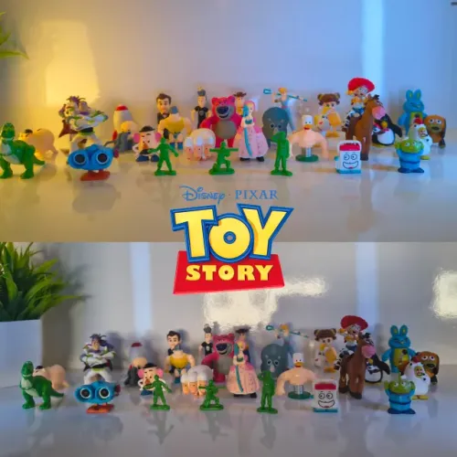 Coleção Miniaturas Toy Story - 32 Personagens | Disney Pixar® | Colecionáveis