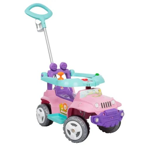 Carrinho de Passeio Rosa - Bandeirante