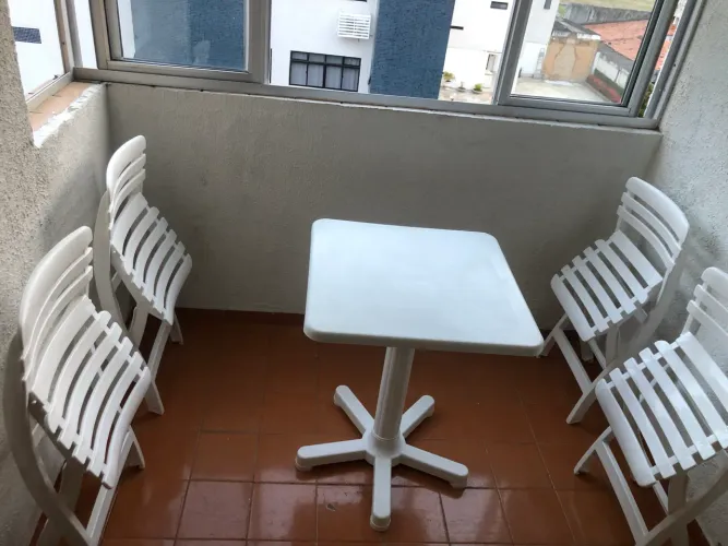Conjunto mesa terraço