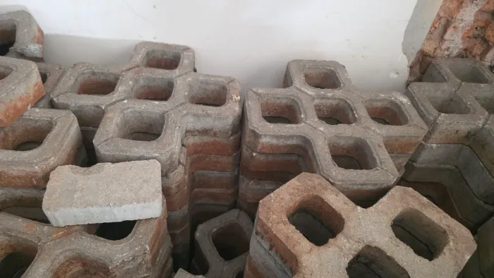 Piso grama usado
