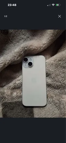 iPhone 15 branco novinho nunca aberto e na garantia Apple
