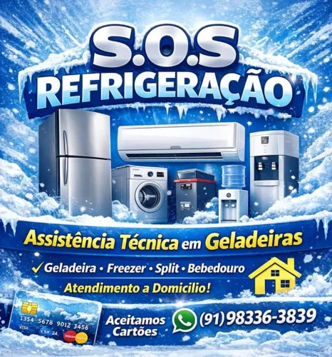 Sua geladeira está com problema chama a SOS refrigeração
