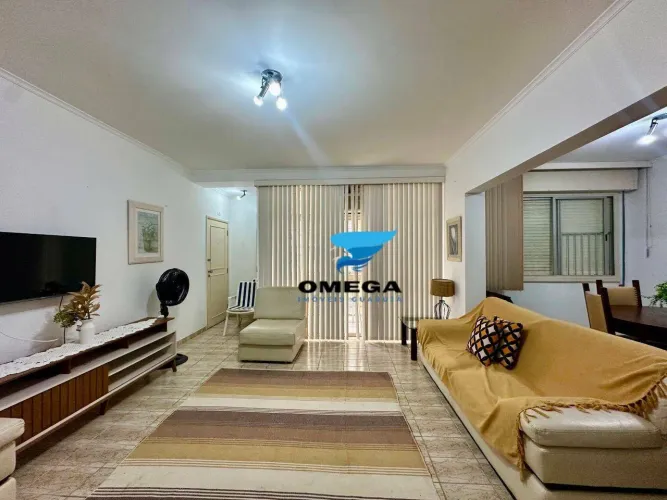 Apartamento próximo praia à venda nas Pitangueiras no Guarujá | Omega Imóveis