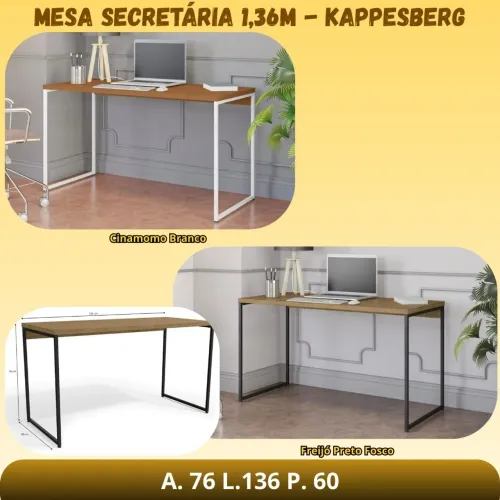 Mesa secretária 1.36