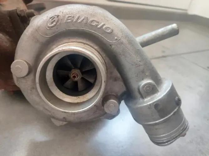 Turbina Biagio .48 Bi-Pulsativa + Intercooler + coletor + valvula de alivio Beep Turbo