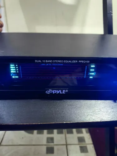 Equalizador Pyle PPEQ100 Dual 10 Band Stereo Equalizer