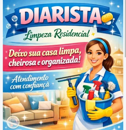 Diarista ,faxineira
