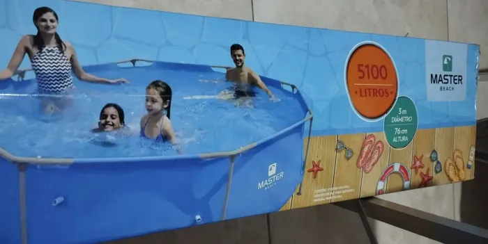 Piscina Estruturada 5100lts 3mts Diámetro