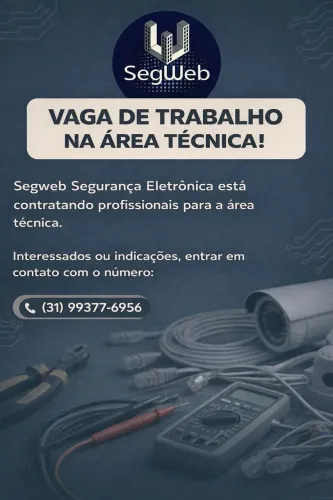Técnico em segurança eletrônica 