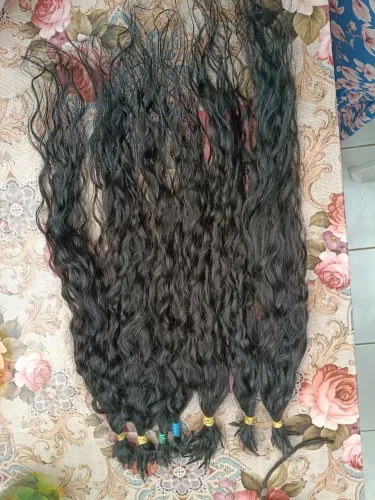 Cabelo humano cacheado