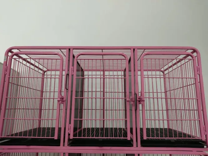 Canil modular 3 lugares