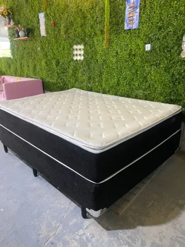 Cama box casal 
