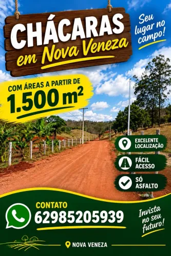 Chácaras em Nova Veneza