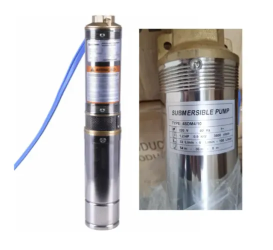 Bomba Multiestágio Submersa Tipo Caneta 3 1.2HP 4SDM4/10 127V e 220V 