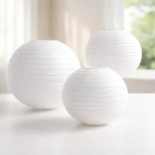 Kit 26 Cúpulas Japonesa Oriental Lanterna Chinesa 3 Tamanhos (Usado)