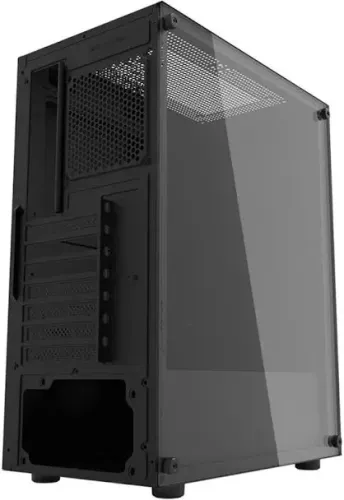 Gabinete gamer GT Black + Kit ventoinhas RISEMODE RGB.