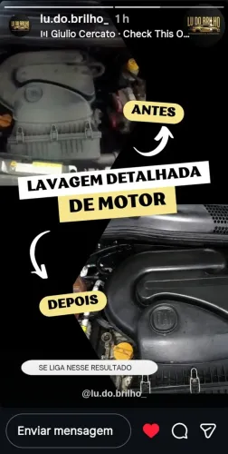 " seu carro acaba de ganhar um brinde de estética automotiva Lu do brilho