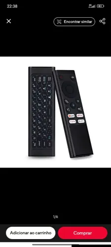 Mini teclado sem fio 