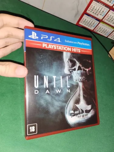 Jogo PS4 Until Dawn, novo intacto 