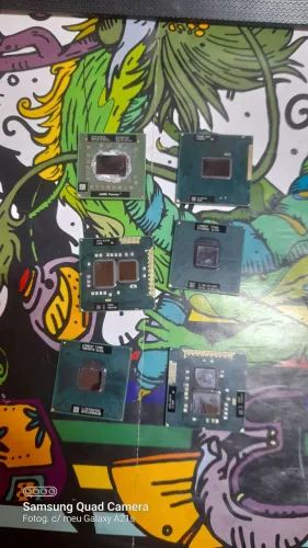 Processadores diversos notebook