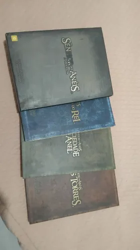 Box CDs trilogia senhor dos anéis 