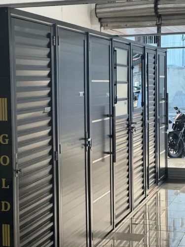 PORTA DE ALUMÍNIO PRETO APARTIR DE R$729,99 - DIRETO DA FÁBRICA 