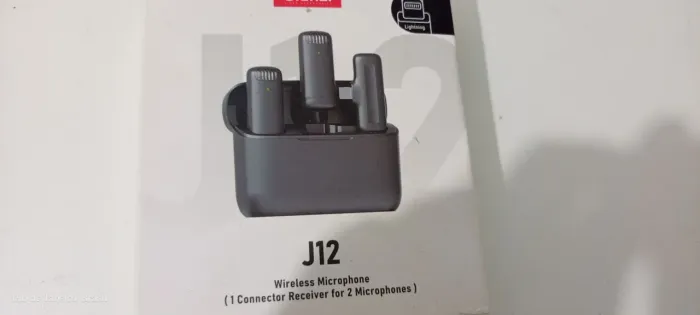 Microfone lapela J12 iPhone
