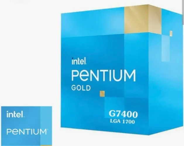 Processador pentium Gold G7400 3.70 LGA1700 Décima segunda geração 