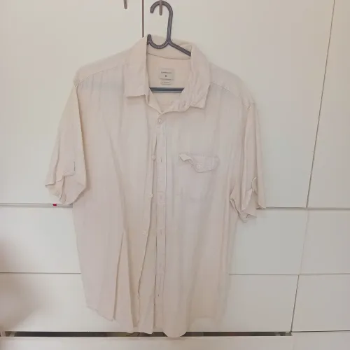 Camisa social de linho  Martin no tam G