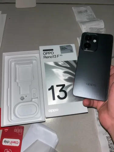 [MUITO NOVO] OPPO Reno 13 F 5G (256GB / 12GB RAM) + Nota Fiscal + Caixa Original