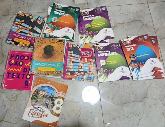 Livros Didáticos 8 ano 