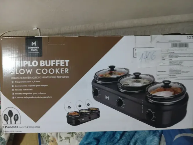 BUFFET DE 3 PANELAS ELÉTRICAS